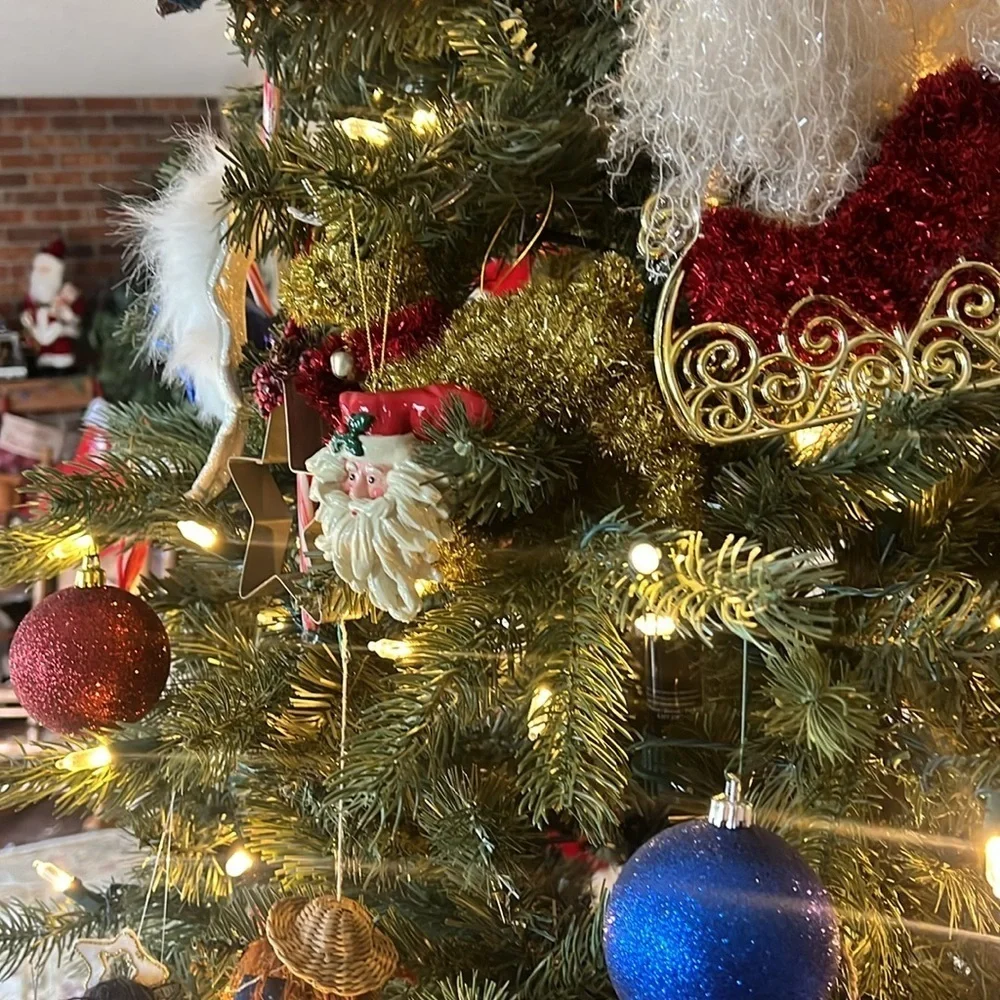 ❤️ Vintage Santa Clause Heavy Duty Ornament